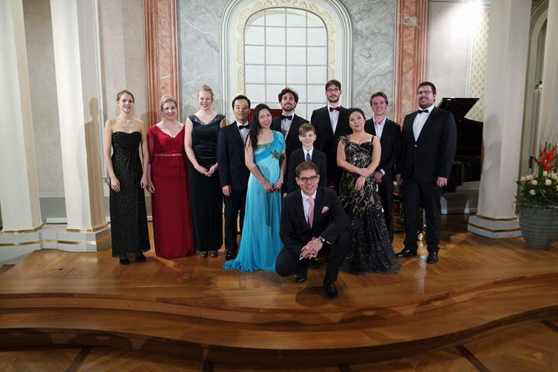 Konzert der Klasse Prof. Müller-Brachmann im Ettlinger Schloss Januar 2016