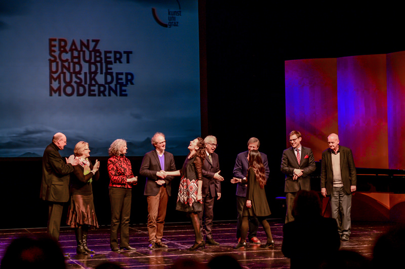 Als Juror beim internationalen Kammermusik-Wettbewerb „Franz Schubert und die Musik der Moderne“ in Graz 2015
